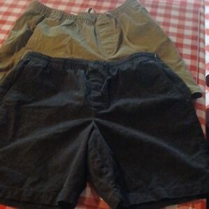 GAP Men's Shorts in Olive and Black